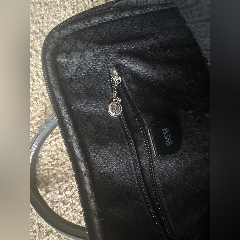 Vintage Gucci Elegant Black Women's Handbag - Picture 4 of 4